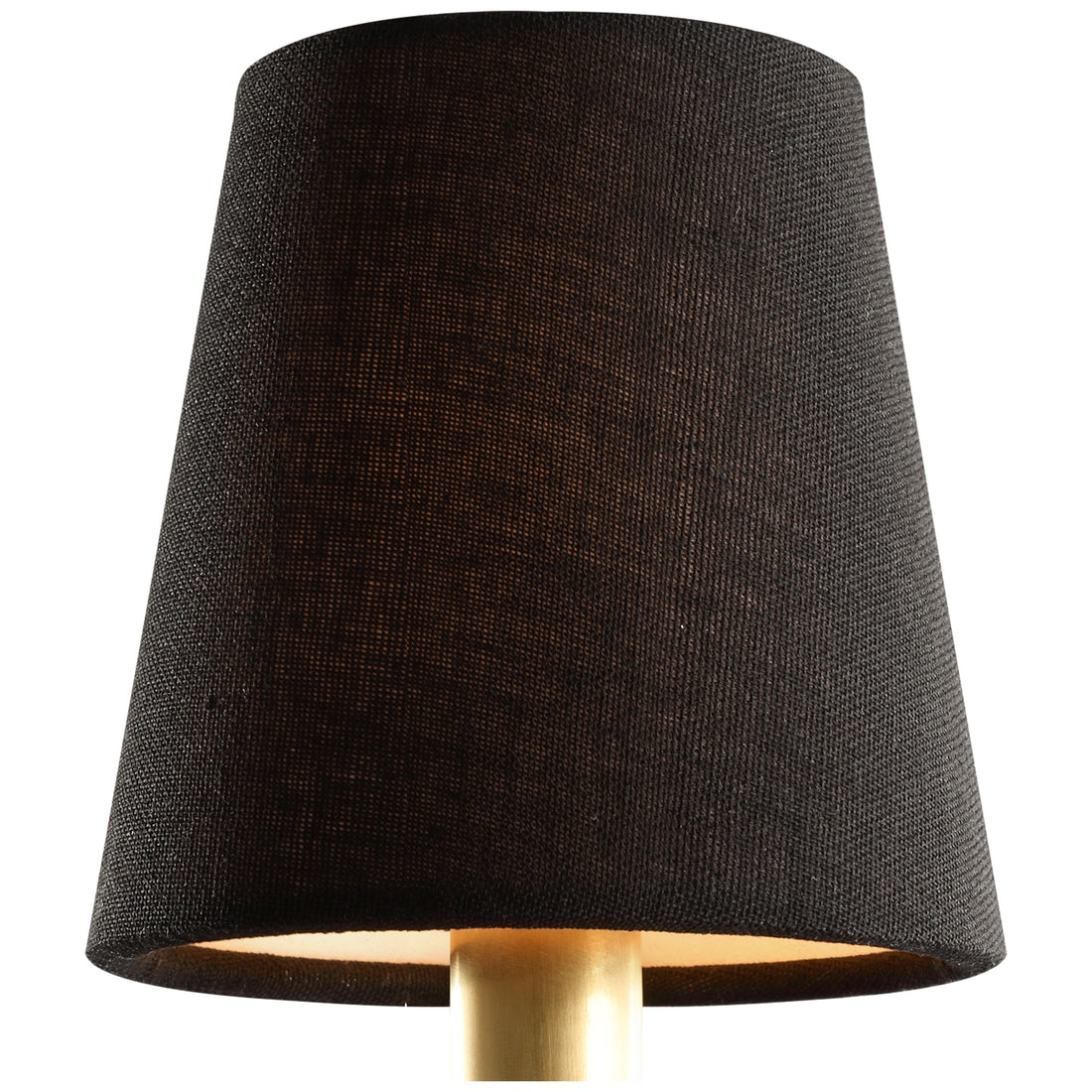 VISUAL COMFORT SIGNATURE BLACK LINEN EMPIRE SHADE - DO NOT SHOW ON WEBSITE