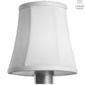 VISUAL COMFORT SIGNATURE PLEATED BLUE LINEN SHADE - DO NOT SHOW ON WEBSITE