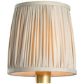 VISUAL COMFORT SIGNATURE PLEATED CHAMPAGNE SILK SHADE - DO NOT SHOW ON WEBSITE