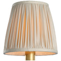 VISUAL COMFORT SIGNATURE PLEATED CHAMPAGNE SILK SHADE - DO NOT SHOW ON WEBSITE