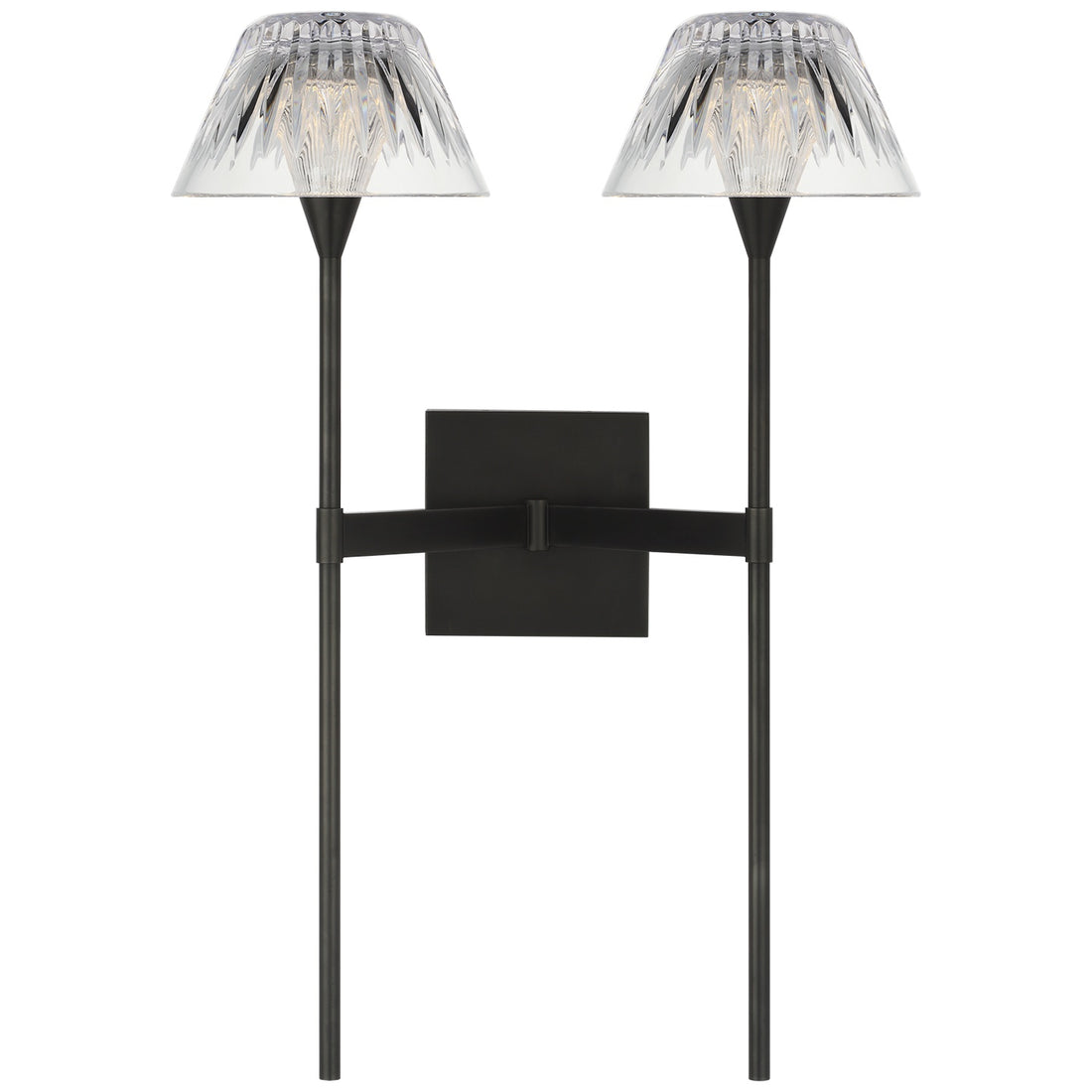 VISUAL COMFORT SIGNATURE, BLAZE 2 LIGHT TAIL SCONCE, WALL SCONCES