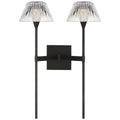 VISUAL COMFORT SIGNATURE, BLAZE 2 LIGHT TAIL SCONCE, WALL SCONCES