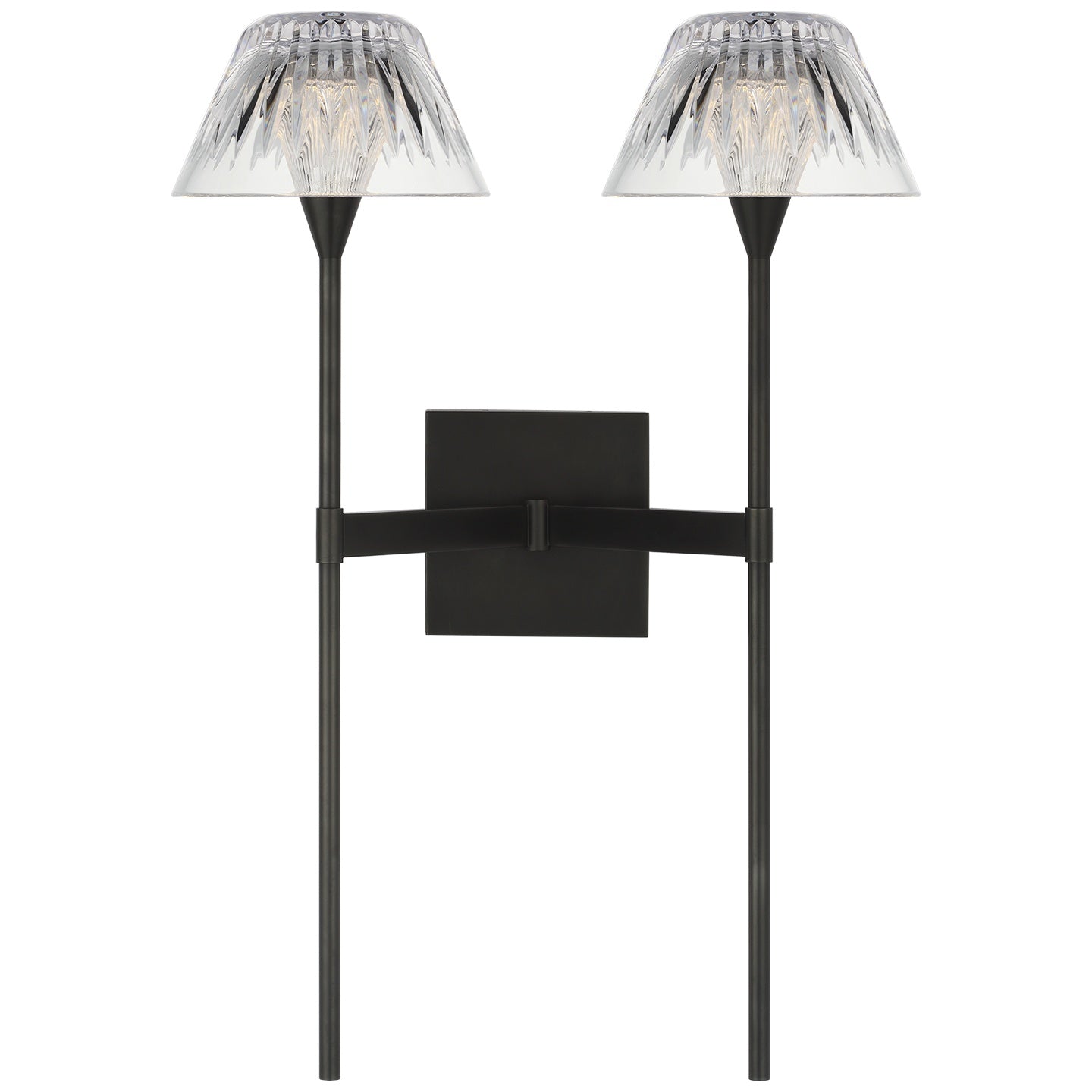 VISUAL COMFORT SIGNATURE, BLAZE 2 LIGHT TAIL SCONCE, WALL SCONCES