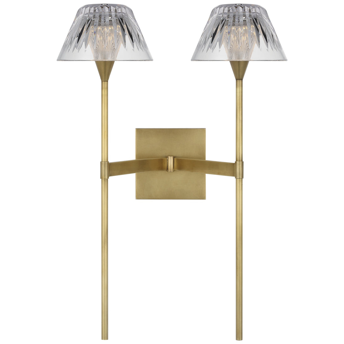 VISUAL COMFORT SIGNATURE, BLAZE 2 LIGHT TAIL SCONCE, WALL SCONCES