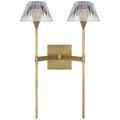 VISUAL COMFORT SIGNATURE, BLAZE 2 LIGHT TAIL SCONCE, WALL SCONCES