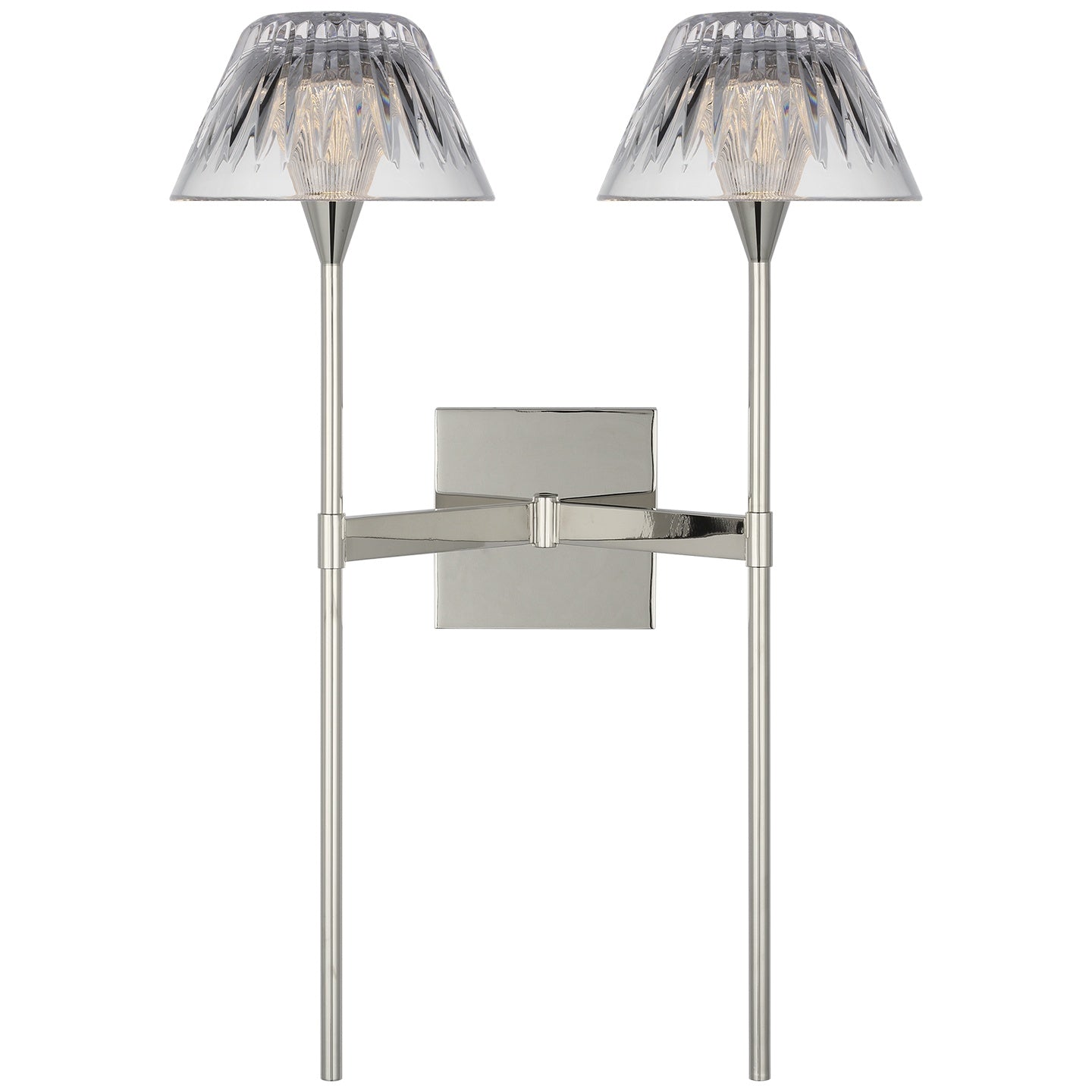 VISUAL COMFORT SIGNATURE, BLAZE 2 LIGHT TAIL SCONCE, WALL SCONCES