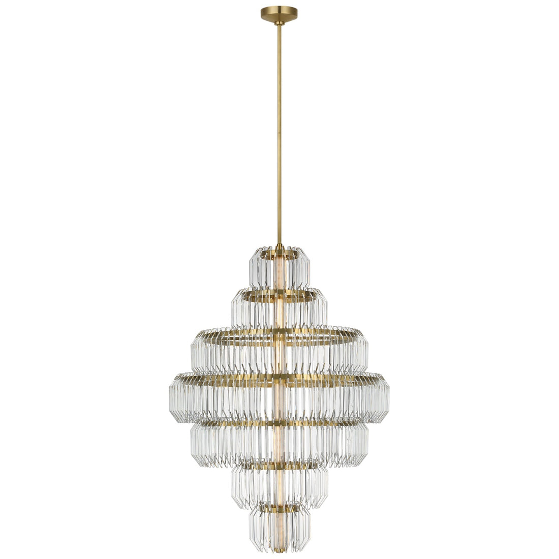 VISUAL COMFORT SIGNATURE, KILLARNEY LAYERED CHANDELIER, CHANDELIER LIGHT
