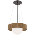 VISUAL COMFORT SIGNATURE, ARENA RING AND GLOBE CHANDELIER, CHANDELIER LIGHT