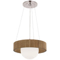 VISUAL COMFORT SIGNATURE, ARENA RING AND GLOBE CHANDELIER, CHANDELIER LIGHT