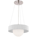 VISUAL COMFORT SIGNATURE, ARENA RING AND GLOBE CHANDELIER, CHANDELIER LIGHT