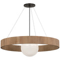 VISUAL COMFORT SIGNATURE, ARENA RING AND GLOBE CHANDELIER, CHANDELIER LIGHT