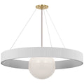 VISUAL COMFORT SIGNATURE, ARENA RING AND GLOBE CHANDELIER, CHANDELIER LIGHT