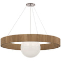 VISUAL COMFORT SIGNATURE, ARENA RING AND GLOBE CHANDELIER, CHANDELIER LIGHT