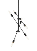 VISUAL COMFORT STUDIO, AXIS SIX LIGHT CHANDELIER, CHANDELIER LIGHT