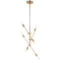 VISUAL COMFORT STUDIO, AXIS SIX LIGHT CHANDELIER, CHANDELIER LIGHT