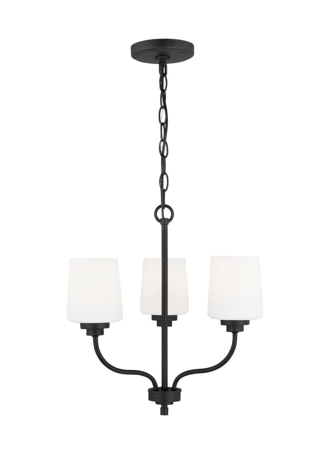GENERATION LIGHTING, WINDOM THREE LIGHT CHANDELIER, CHANDELIER LIGHT
