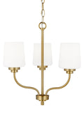GENERATION LIGHTING, WINDOM THREE LIGHT CHANDELIER, CHANDELIER LIGHT
