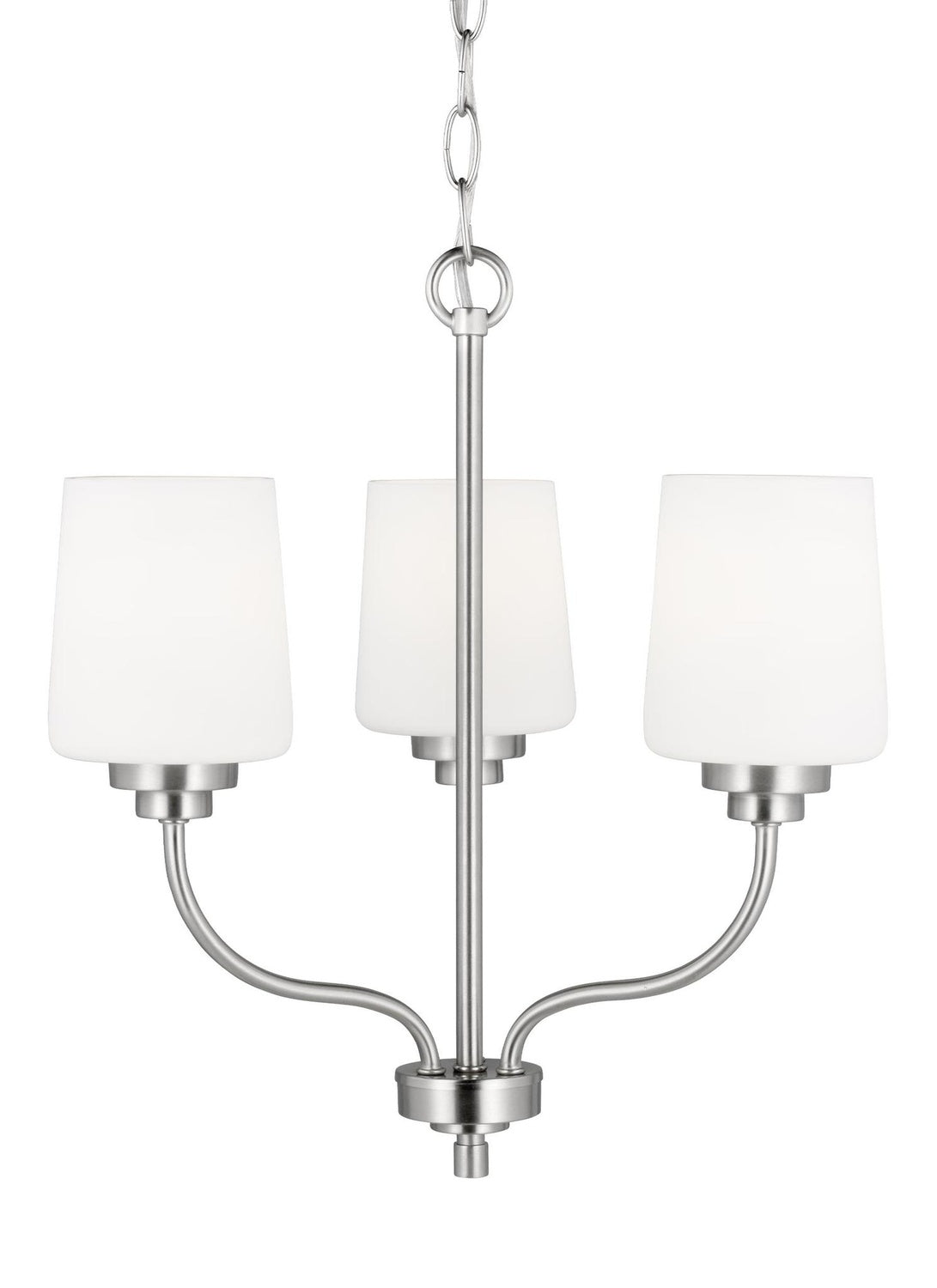 GENERATION LIGHTING, WINDOM THREE LIGHT CHANDELIER, CHANDELIER LIGHT