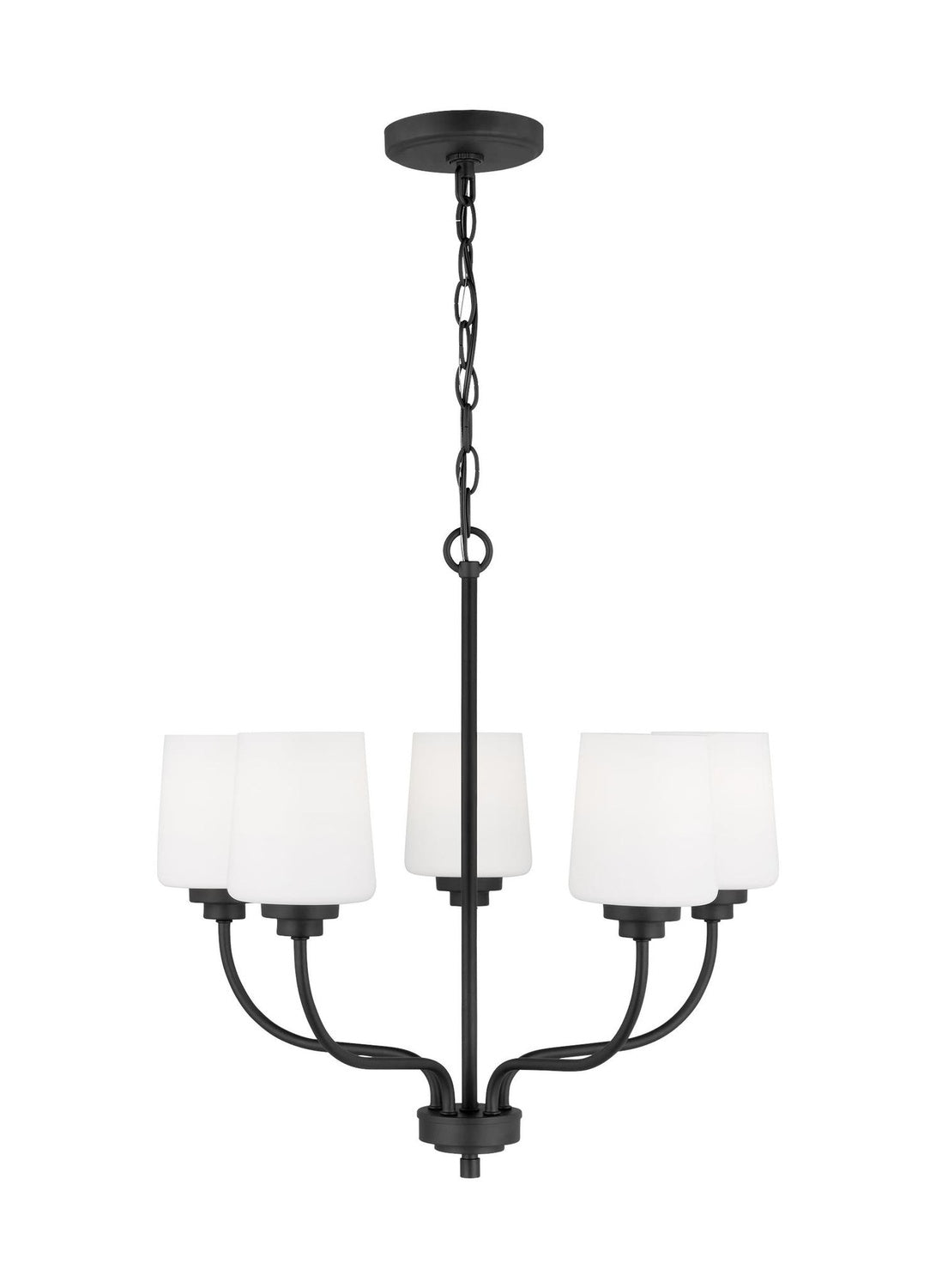 GENERATION LIGHTING, WINDOM FIVE LIGHT CHANDELIER, CHANDELIER LIGHT