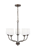 GENERATION LIGHTING, WINDOM FIVE LIGHT CHANDELIER, CHANDELIER LIGHT