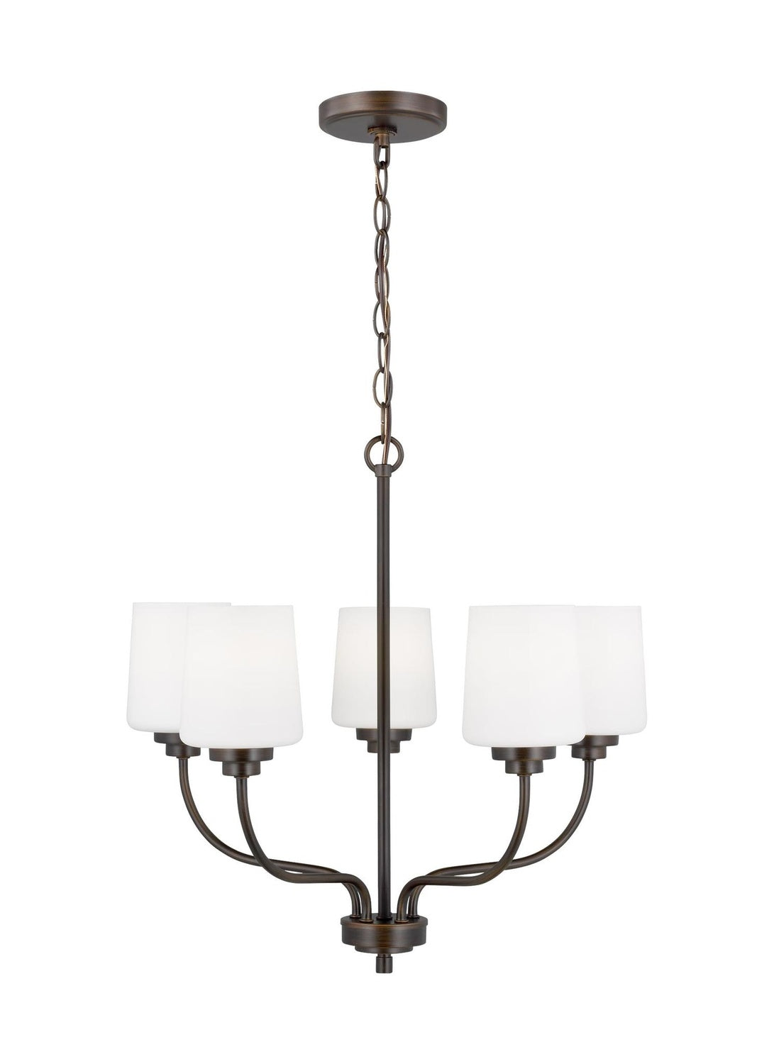 GENERATION LIGHTING, WINDOM FIVE LIGHT CHANDELIER, CHANDELIER LIGHT