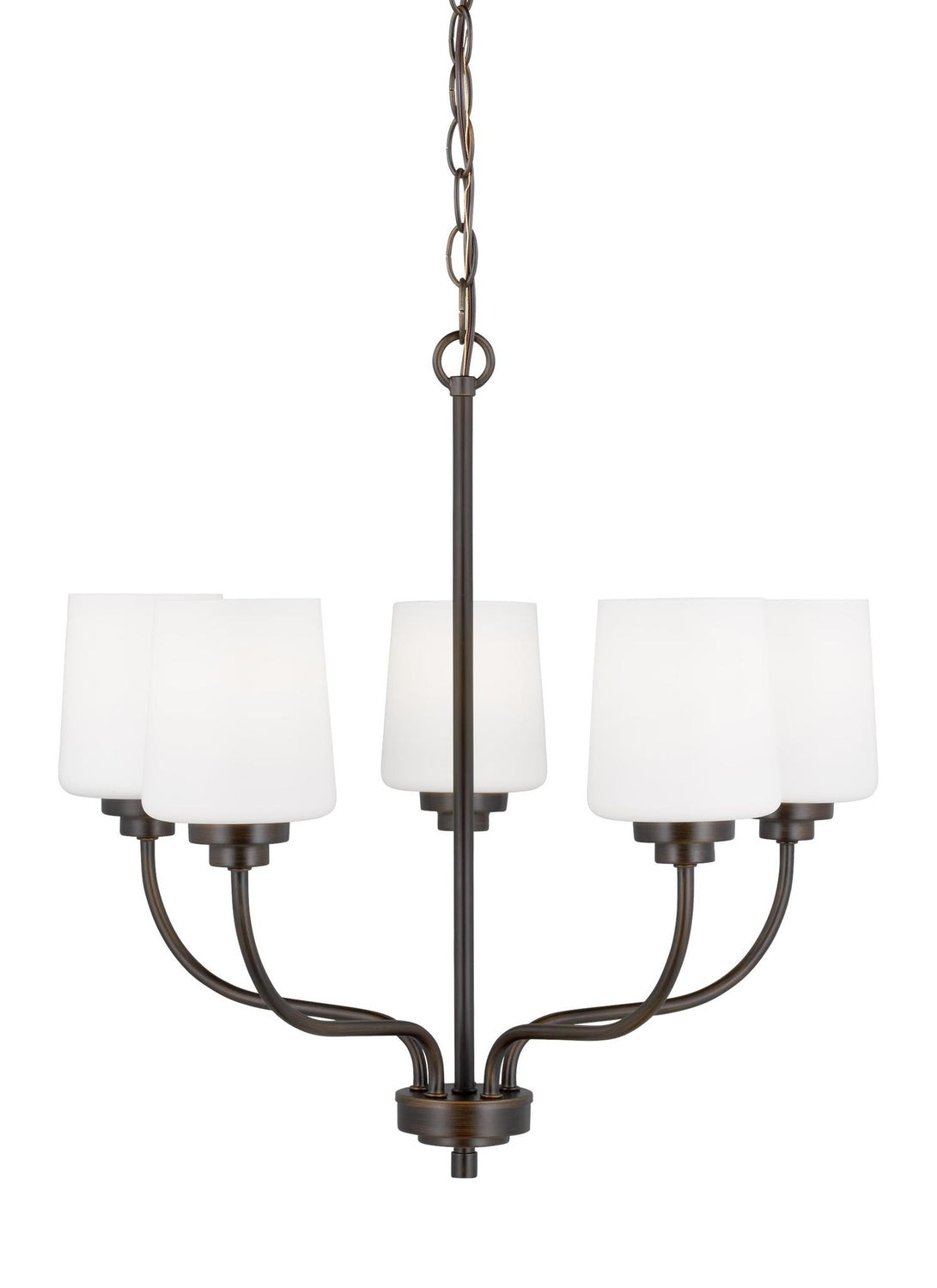 GENERATION LIGHTING, WINDOM FIVE LIGHT CHANDELIER, CHANDELIER LIGHT