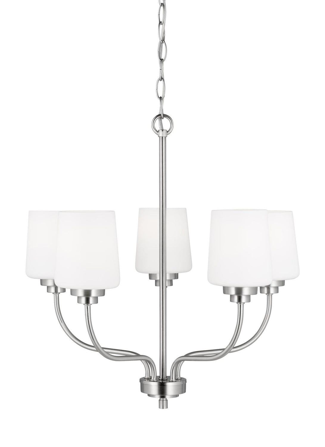 GENERATION LIGHTING, WINDOM FIVE LIGHT CHANDELIER, CHANDELIER LIGHT