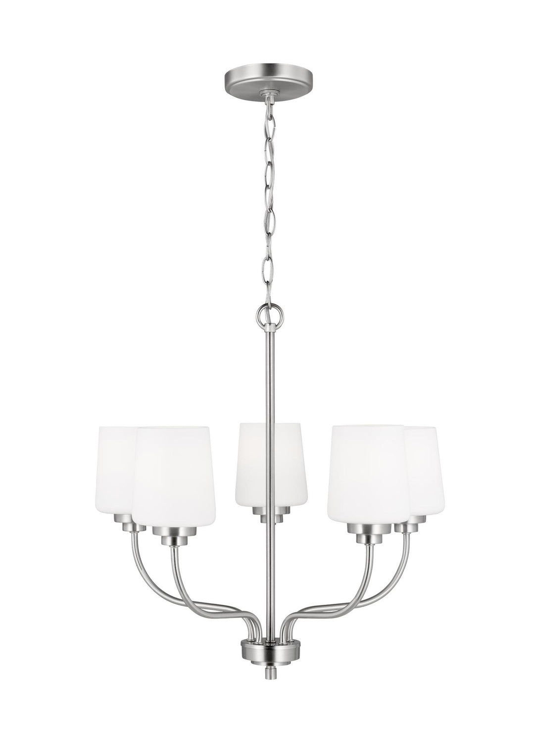 GENERATION LIGHTING, WINDOM FIVE LIGHT CHANDELIER, CHANDELIER LIGHT