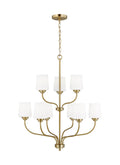 GENERATION LIGHTING, WINDOM NINE LIGHT CHANDELIER, CHANDELIER LIGHT