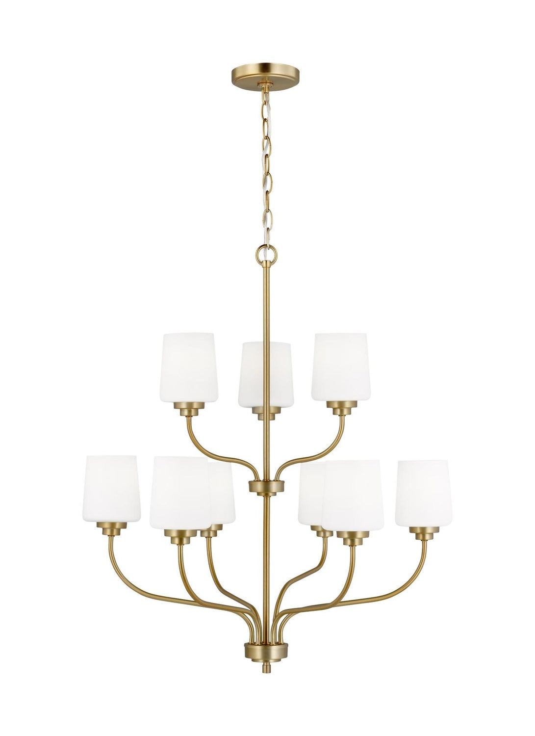 GENERATION LIGHTING, WINDOM NINE LIGHT CHANDELIER, CHANDELIER LIGHT