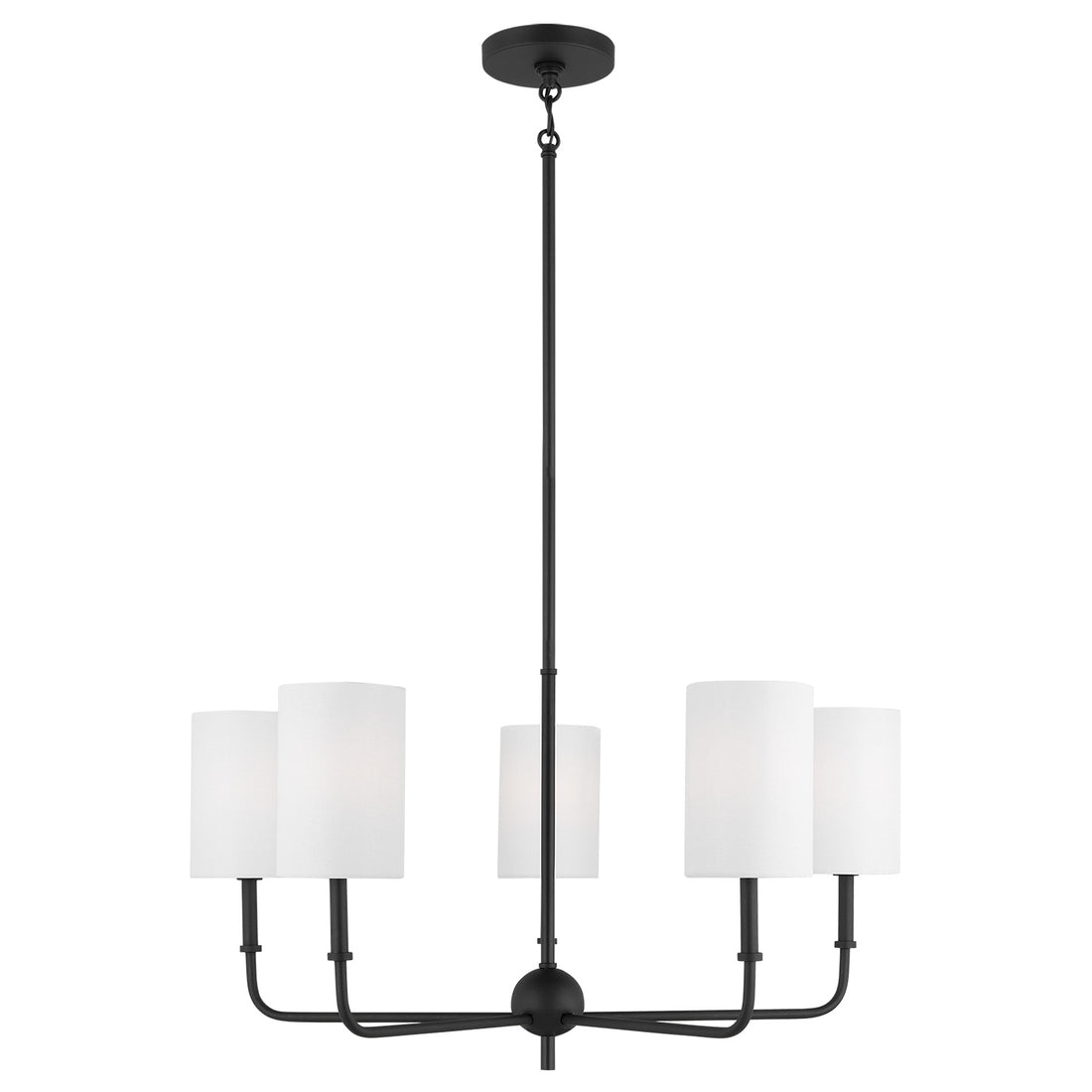 VISUAL COMFORT & CO., FOXDALE FIVE LIGHT CHANDELIER, CHANDELIER LIGHT