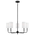 VISUAL COMFORT STUDIO, FOXDALE FIVE LIGHT CHANDELIER, CHANDELIER LIGHT