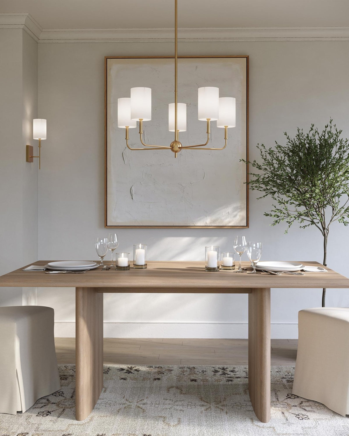 VISUAL COMFORT & CO., FOXDALE FIVE LIGHT CHANDELIER, CHANDELIER LIGHT