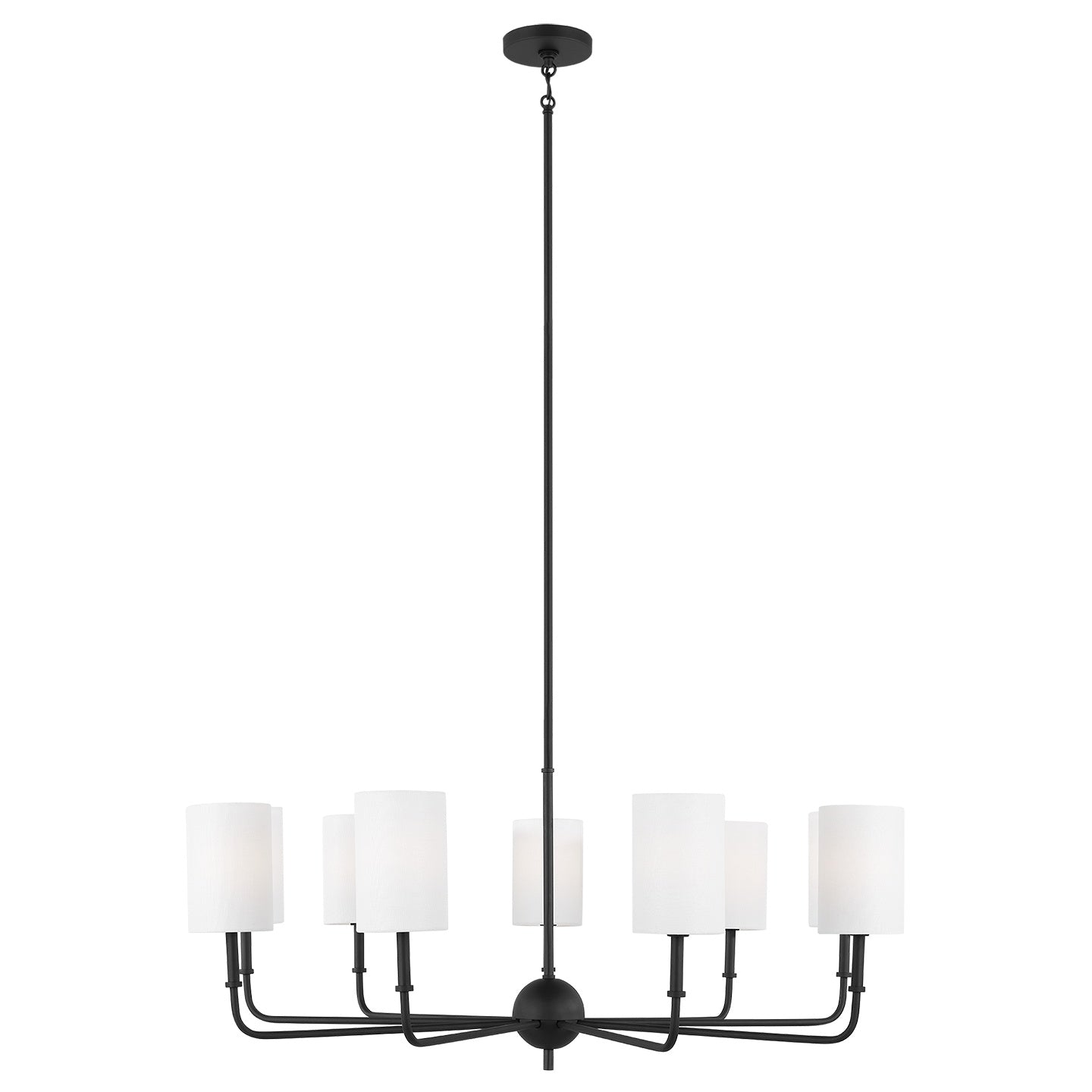 VISUAL COMFORT STUDIO, FOXDALE NINE LIGHT CHANDELIER, CHANDELIER LIGHT