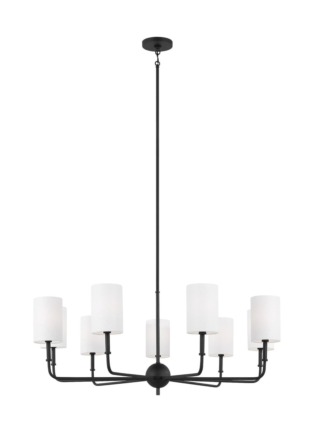 VISUAL COMFORT & CO., FOXDALE NINE LIGHT CHANDELIER, CHANDELIER LIGHT