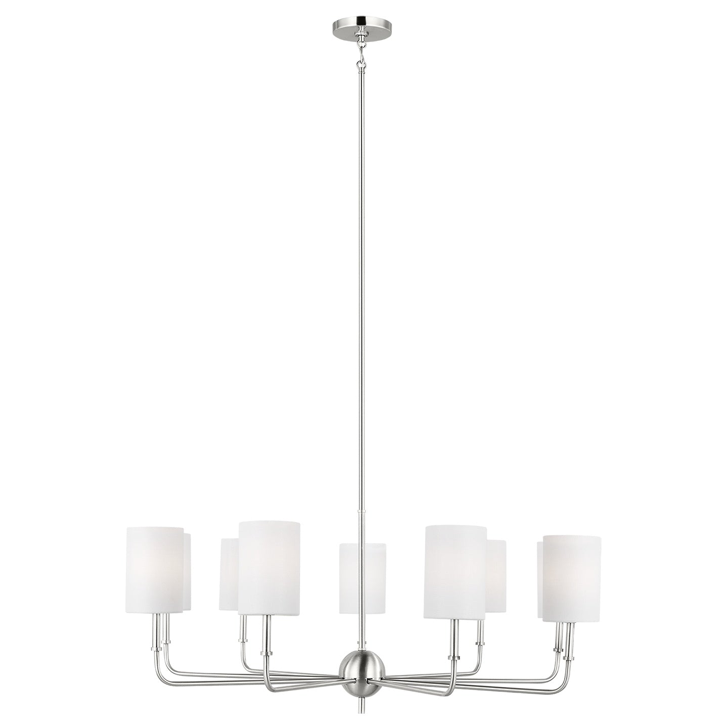 VISUAL COMFORT STUDIO, FOXDALE NINE LIGHT CHANDELIER, CHANDELIER LIGHT