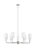 VISUAL COMFORT STUDIO, FOXDALE NINE LIGHT CHANDELIER, CHANDELIER LIGHT