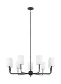 VISUAL COMFORT STUDIO, FOXDALE NINE LIGHT CHANDELIER, CHANDELIER LIGHT