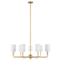 VISUAL COMFORT & CO., FOXDALE NINE LIGHT CHANDELIER, CHANDELIER LIGHT