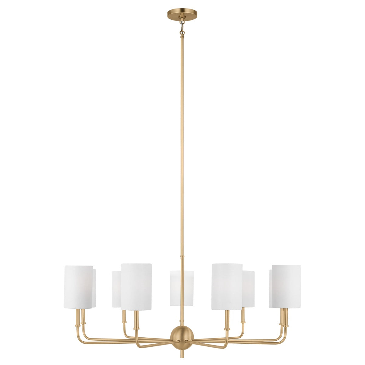 VISUAL COMFORT & CO., FOXDALE NINE LIGHT CHANDELIER, CHANDELIER LIGHT