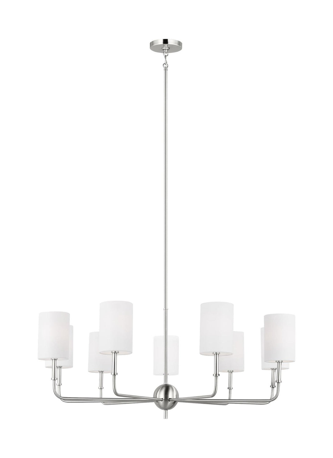 VISUAL COMFORT STUDIO, FOXDALE NINE LIGHT CHANDELIER, CHANDELIER LIGHT