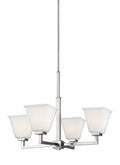 GENERATION LIGHTING, ELLIS HARPER FOUR LIGHT CHANDELIER, CHANDELIER LIGHT