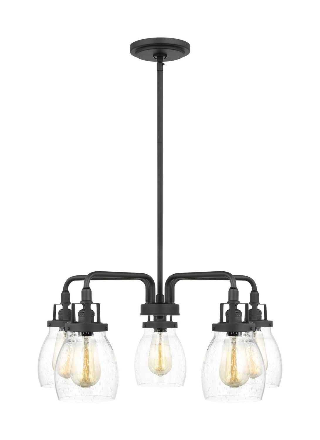 GENERATION LIGHTING, BELTON FIVE LIGHT CHANDELIER, CHANDELIER LIGHT