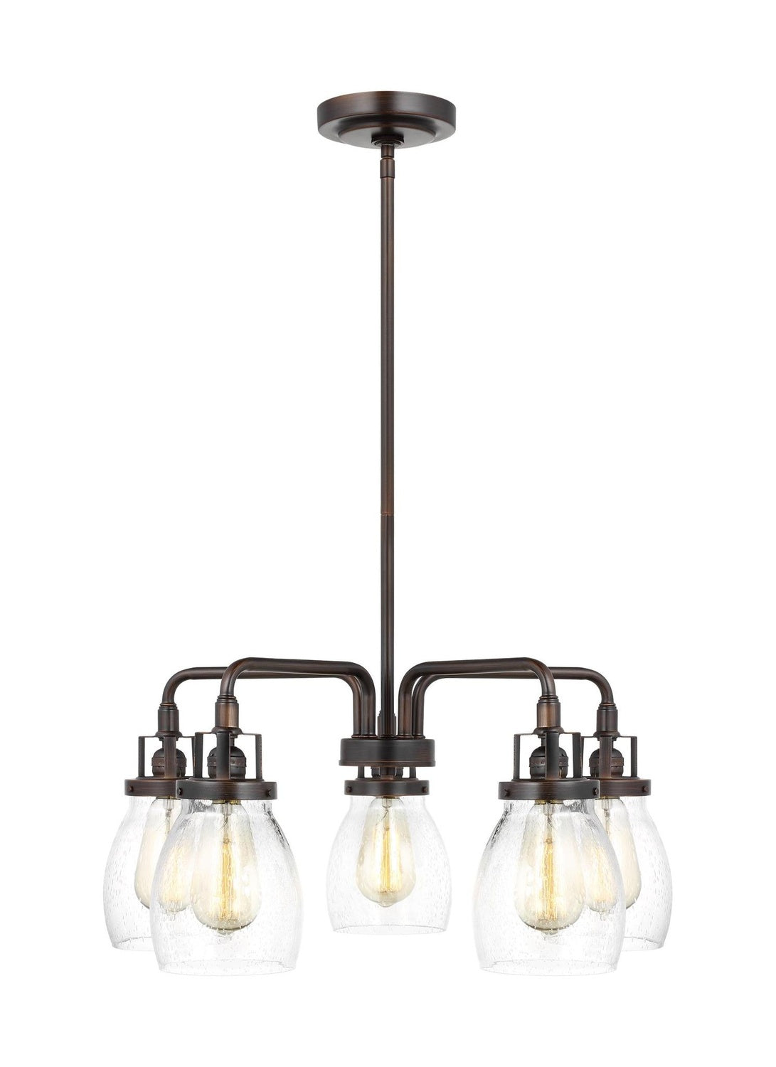 GENERATION LIGHTING, BELTON FIVE LIGHT CHANDELIER, CHANDELIER LIGHT