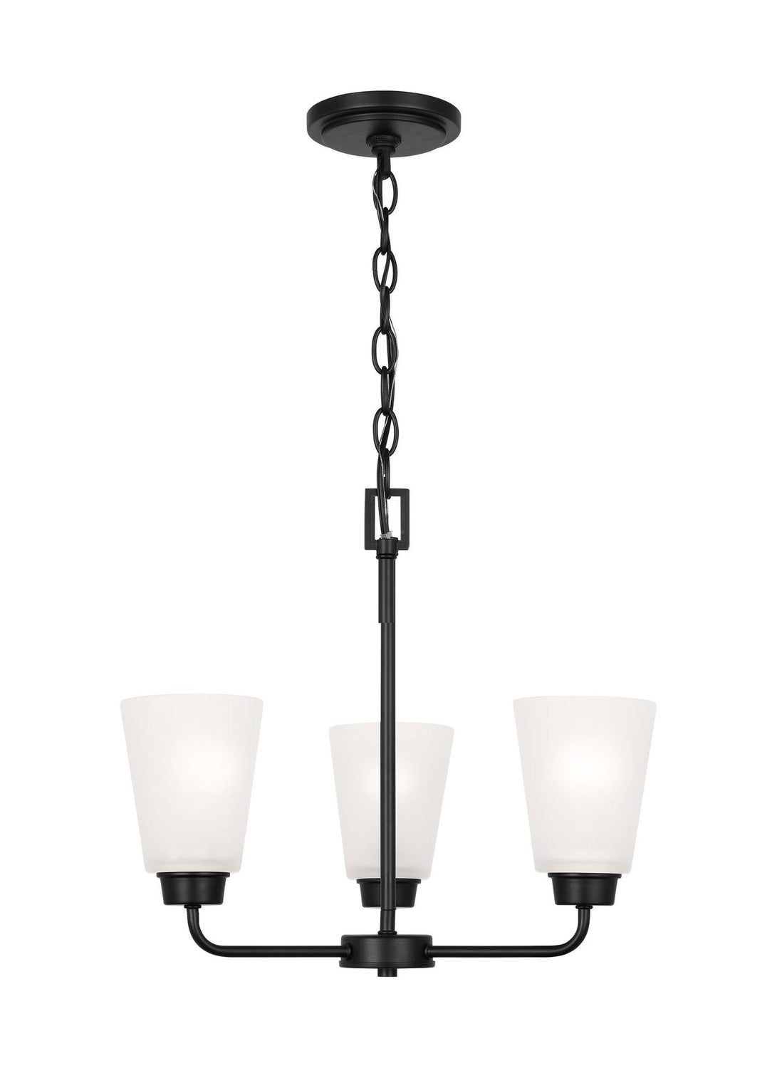 GENERATION LIGHTING, KERRVILLE THREE LIGHT CHANDELIER, CHANDELIER LIGHT