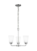 GENERATION LIGHTING, KERRVILLE THREE LIGHT CHANDELIER, CHANDELIER LIGHT