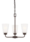 GENERATION LIGHTING, KERRVILLE THREE LIGHT CHANDELIER, CHANDELIER LIGHT