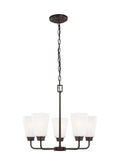 GENERATION LIGHTING, KERRVILLE FIVE LIGHT CHANDELIER, CHANDELIER LIGHT