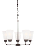 GENERATION LIGHTING, KERRVILLE FIVE LIGHT CHANDELIER, CHANDELIER LIGHT