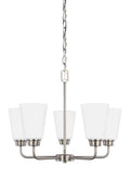 GENERATION LIGHTING, KERRVILLE FIVE LIGHT CHANDELIER, CHANDELIER LIGHT